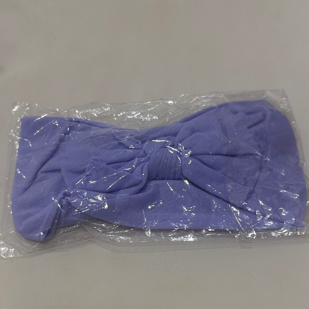 Soft Lilac Knot Headband for Kids